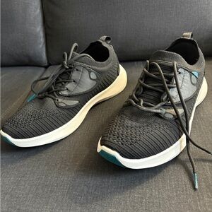 VESSI Everyday 2.0 Women’s Black Knit Sneakers Size 11